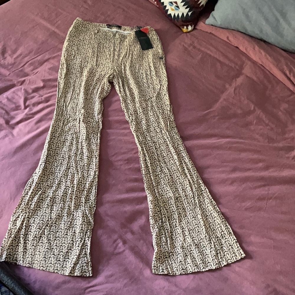 Scotch & Soda printed flare pants